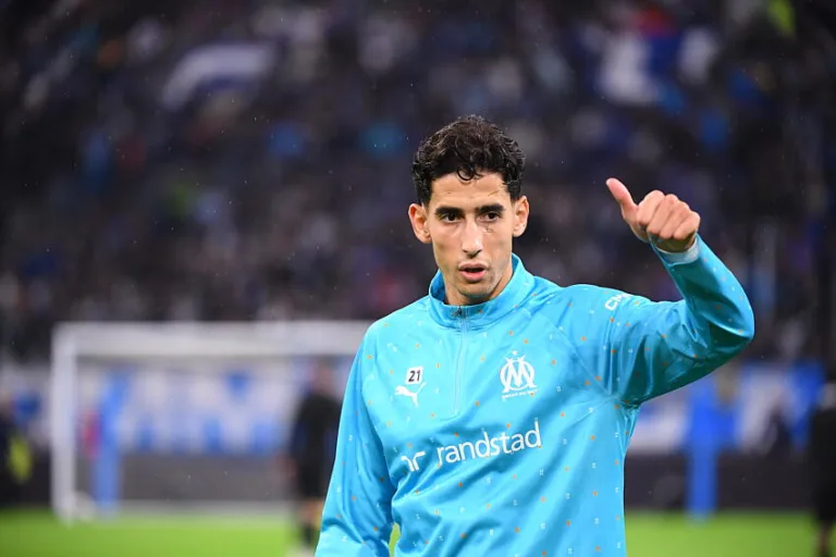 Nayef Aguerd avec l'OM