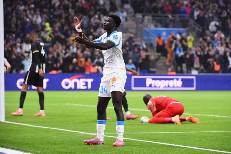 Robinio Vaz avec l'OM