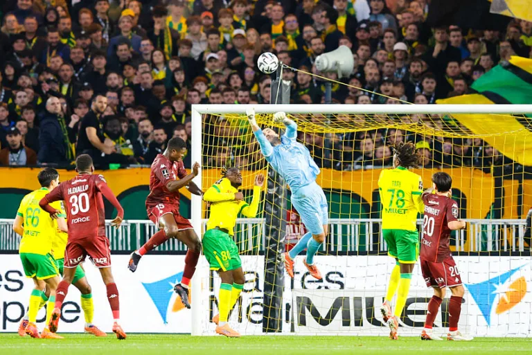 Anthony Lopes lors de FC Nantes / FC Metz
