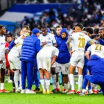 Jean-Louis Gasset avec l'OM contre Benfica en 2024/2025