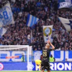 André Ayew avec le HAC face à l'OM