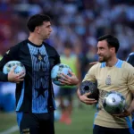 Emiliano Martinez, Nicolas Tagliafico avec l'Argentine