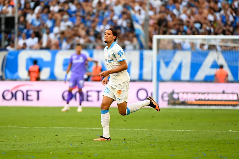 Bilal Nadir avec l'OM