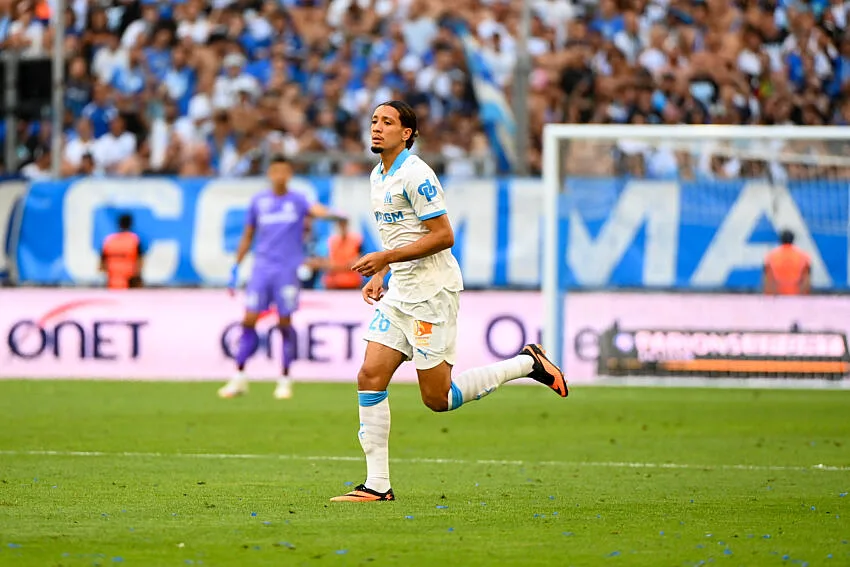 Bilal Nadir avec l'OM