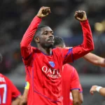 Ousmane Dembélé avec le PSG contre le TFC