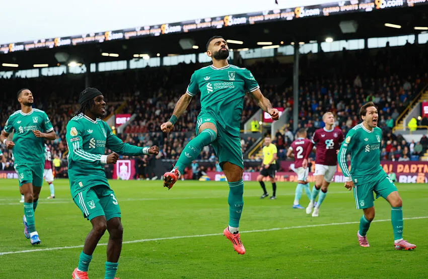 Mohamed Salah avec Liverpool