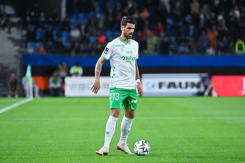 João Ferreira avec l'ASSE contre le MHSC
