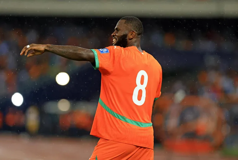 Franck Kessie avec la Cote d'Ivoire
