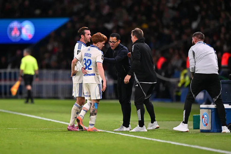 Liam Rosenior avec le RCSA