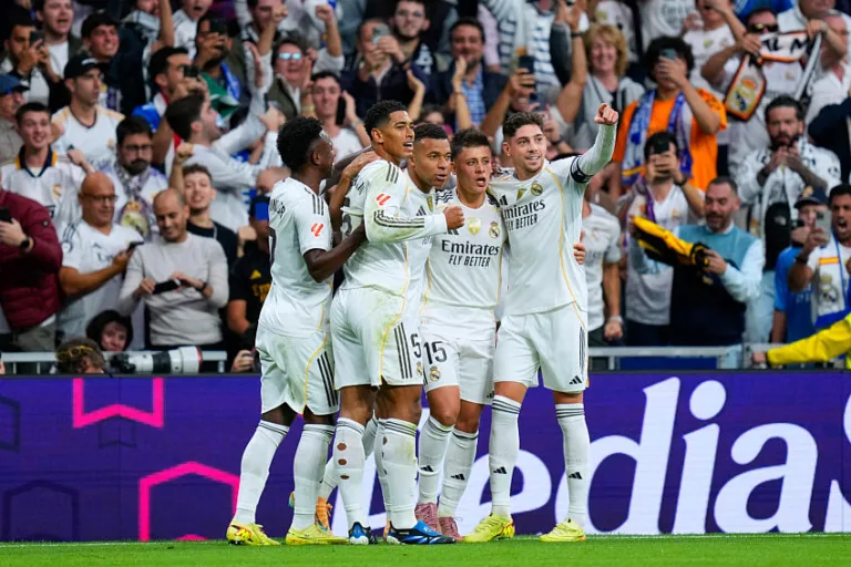 Kylian Mbappé avec le Real Madrid