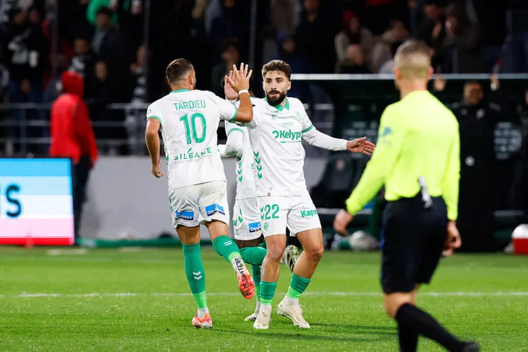 Zuriko Davitashvili avec l'ASSE