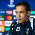 David Hubert avec l'Union St-Gilloise