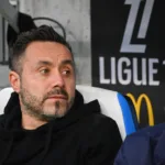 Roberto De Zerbi avec l'OM