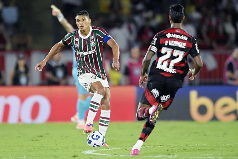 Thiago Silva avec Fluminense