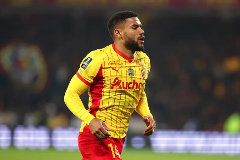 Matthieu Udol avec le RC Lens