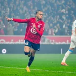 Éthan Mbappé avec le LOSC contre l'OM