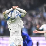 Greenwood avec l'OM contre Monaco