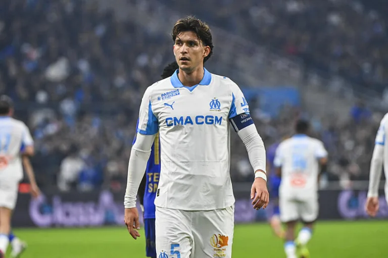 Balerdi avec l'OM