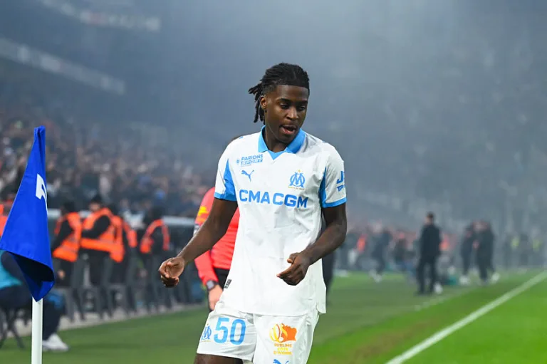 Bakola avec l'OM