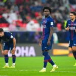 Quentin Ndjantou avec le PSG