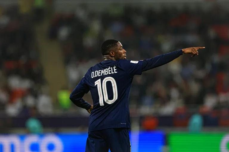 Ousmane Dembélé avec le PSG