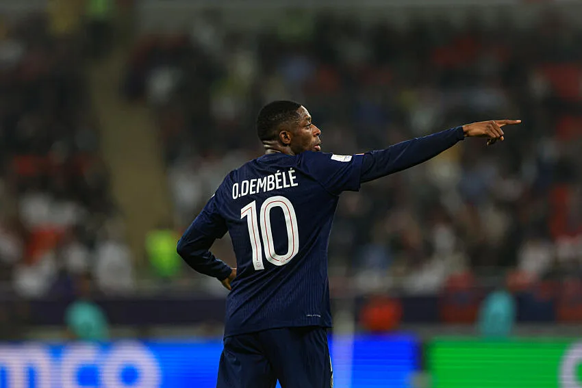 Ousmane Dembélé avec le PSG