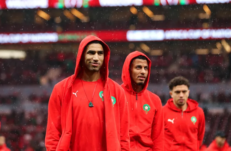 Achraf Hakimi avec le Maroc
