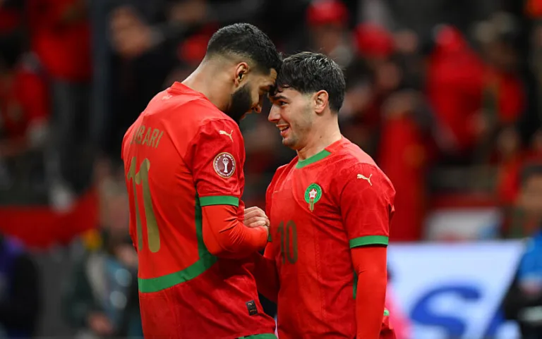 Brahim Diaz avec le Maroc