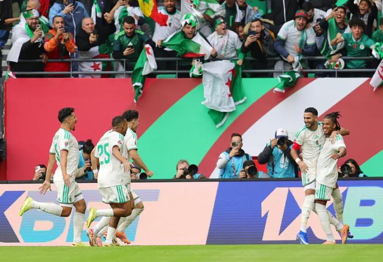 Riyad Mahrez avec l'Algérie à la CAN 2025