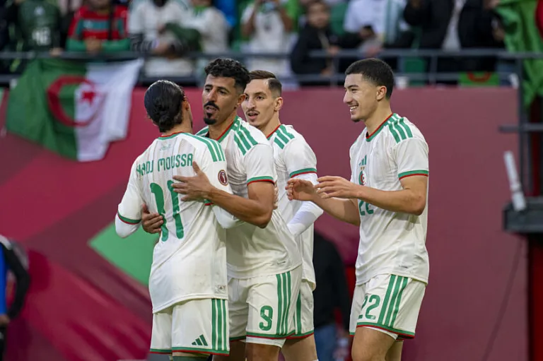 Ibrahim Maza avec l'Algérie