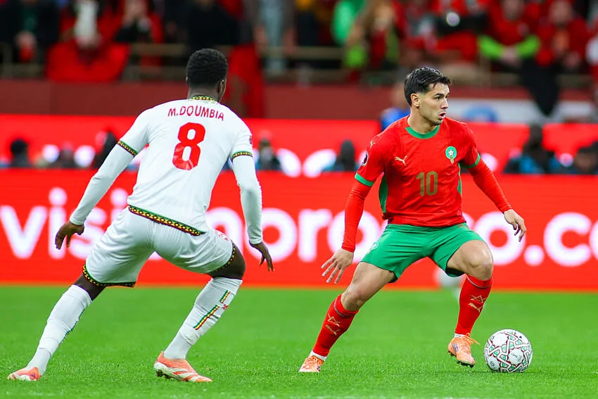 Brahim Diaz avec le Maroc