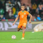 Guéla Doué avec la Côte d'Ivoire