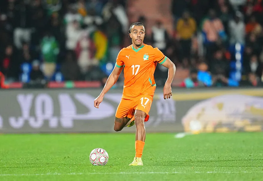 Guéla Doué avec la Côte d'Ivoire