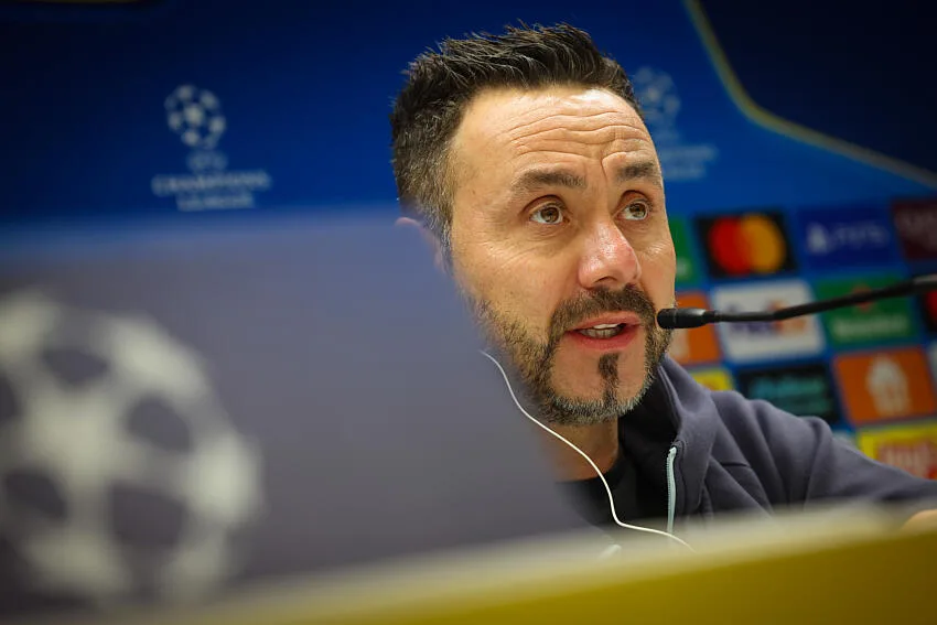 « Marseille c’est le lieu parfait pour moi » : les mots de De Zerbi avant Bruges – OM